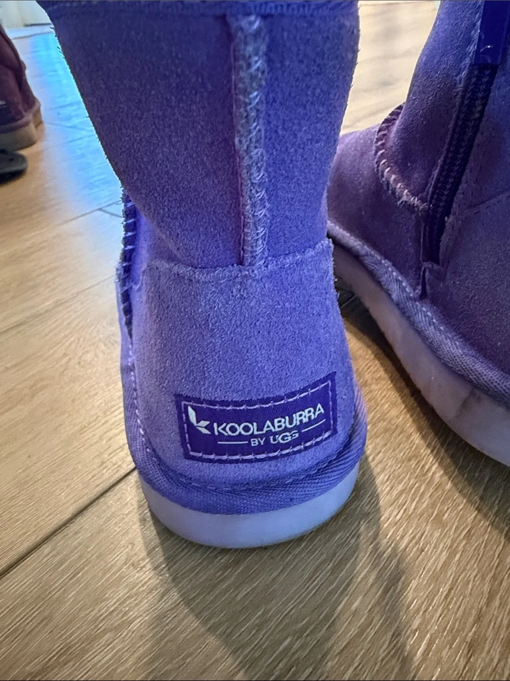 Kids purple Koolaburra boot